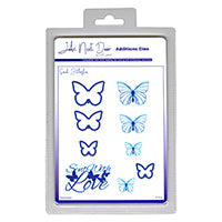 John Next Door Additions Dies - Small Butterflies 9pcs JNDAD008