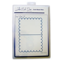 Large Scallop Card John Next Door Card Base Die JNDCD004