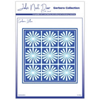 John Next Door Gerbera Dies - Lattice (3pcs) JNDGD001