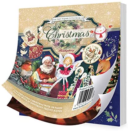 The Little Square Book Of Christmas Christmas By Hunkydory