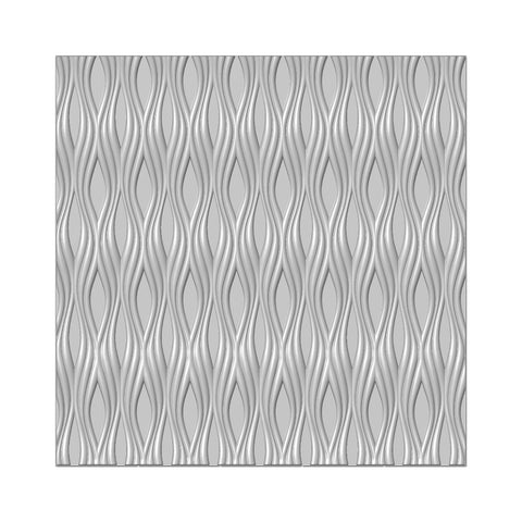 Braided Lines 3D Embossing Folder 6x6 By Presscut Creative Expressions PCD305