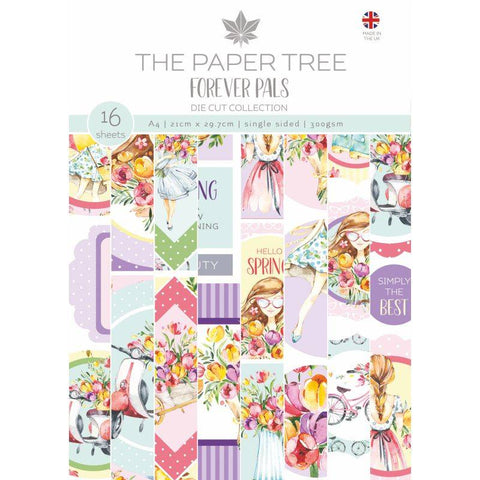 Forever Pals Die Cut Collection A4 Pad 300gsm The Paper Tree BM1022