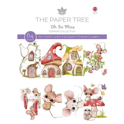 Oh So Mice Topper Collection A6 Pad 150gsm The Paper Tree PTC1204