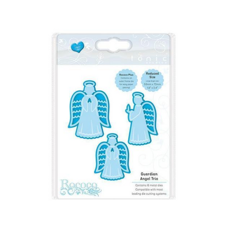 Guardian Angel Die Set Christmas Trio Rococo Plus Tonic Studios 1781e