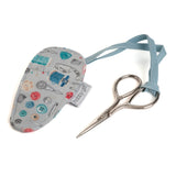 Stitch in Time Embroidery Scissors In Fabric Pouch By Hobby Gift TK25/562