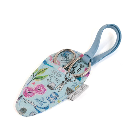 Sewing Scissors Embroidery Scissor In Fabric Pouch By Hobby Gift TK25/607