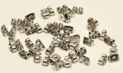 Earnuts Earring Backs Nickel Free 5x4x3mm TRC052