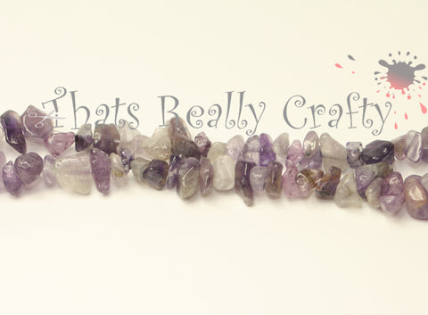 Natural Amethyst Stone Bead Chips Approx 320 pcs TRC154