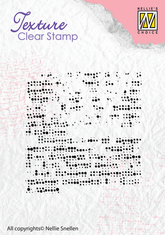 Fabric Texture Clear Stamps Nellie Snellen TXCS001