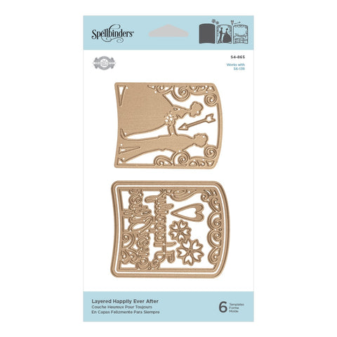 Happily Ever After Wedding Die Spellbinders S4-865