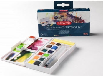 DERWENT INKTENSE PAINT PAN TRAVEL SET