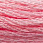 Pink - 3708 DMC Mouliné Stranded Cotton Embroidery Tread By DMC