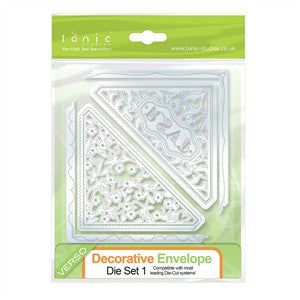 Indulgence Decorative Envelopes Die Set 1 By Tonic Studios 443e