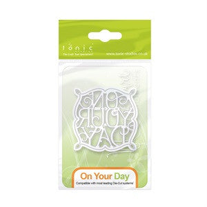 On Your Day Miniature Moments Die By Tonic Studios 1253e