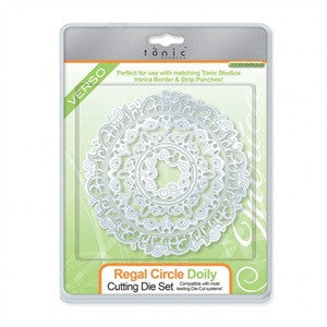 Regal Citcle Doily Verso Die Set By Tonic Studios 582e