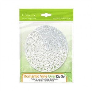 Romantic Vine Oval Verso Die Set By Tonic Studios 587e