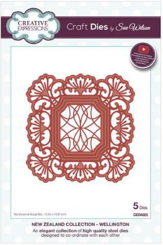 Wellington New Zealand Collection Dies by Sue Wilson Creative Expressions CED8205