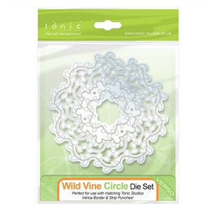 Wild Vine Circle Verso Die Set By Tonic Studios 588e