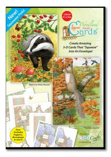 Woodland Friends Squeezee Cards CD ROM by Digicrafts