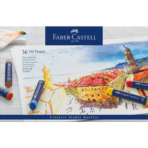 Oil Pastels 36 Pack Set By Faber Castell 1270336