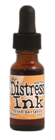 Dried Marigold Distress Ink pad Re-Inker Bottles By Tim Holtz for Ranger TIM21551