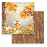 Whispering Woods Romantic Collection By Farrel Tailor Scrapbooking Pad 10 Double Sided 30.5 x 30.5 cm (12x12) Stamperia SBBL175
