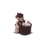 Tyrone Teddy Basket Buddies The Knitty Critters Collection By Creative World of Crafts BB003