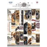 Bree Merryn Faithful Friends Vol. 2 Die Cut Collection A4 Pad 300gsm Creative World of Crafts BM1040