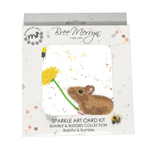Bashful & Bumble Dimond Art Card Kit By Bree Merryn Fine Art By My Sparkle Art Creative World of Craft BMSA015