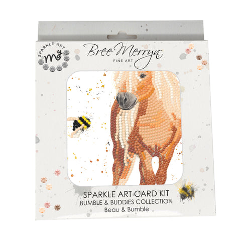 Beau & Bumble Dimond Art Card Kit By Bree Merryn Fine Art By My Sparkle Art Creative World of Craft BMSA016
