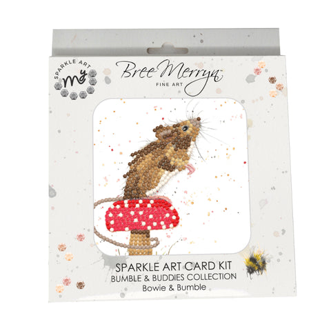 Bowie & Bumble Dimond Art Card Kit By Bree Merryn Fine Art By My Sparkle Art Creative World of Craft BMSA018