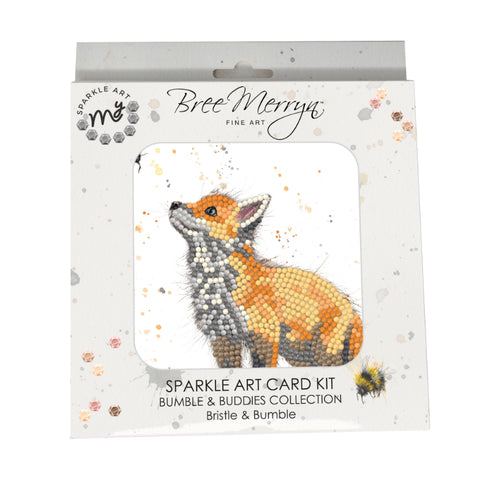 Bristle & Bumble Dimond Art Card Kit By Bree Merryn Fine Art By My Sparkle Art Creative World of Craft BMSA020