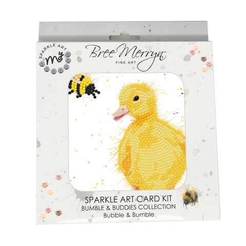 Bubble & Bumble Dimond Art Card Kit By Bree Merryn Fine Art By My Sparkle Art Creative World of Craft BMSA021