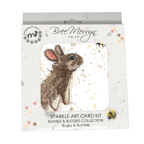 Bugsy & Bumble Dimond Art Card Kit By Bree Merryn Fine Art By My Sparkle Art Creative World of Craft BMSA022