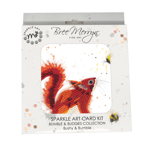 Bushy & Bumble Dimond Art Card Kit By Bree Merryn Fine Art By My Sparkle Art Creative World of Craft BMSA023