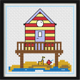Beech Hut Counted Cross Stitch Download Pattern By Christian Spencer For Fine Impressions FICSCS001P
