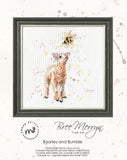 Baarley and Bumble Counted Cross Stitch Kit Bree Merryn By My Cross Stitch BMCS19