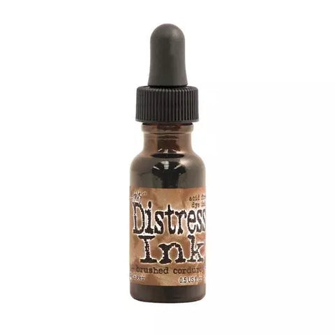 Brushed Corduroy Distress Ink pad Re-Inker Bottles By Tim Holtz for Ranger TIM21544 (Copy) (Copy)