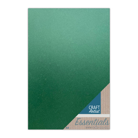 Christmas Green Essential Card Craft Artist Essentials 250gsm A4 John Next Door CAT154