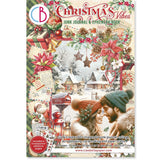 Christmas Vibes Junk Journal & Ephemera Paper Book A4 32 Pages By Ciao Bella CBB003