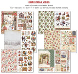 Christmas Vibes Junk Journal & Ephemera Paper Book A4 32 Pages By Ciao Bella CBB003