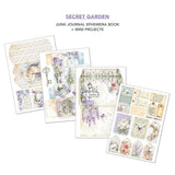 Secret Garden Summer Days Junk Journal & Ephemera Paper Book A4 32 Pages By Ciao Bella CBB007