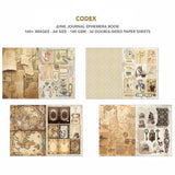 Codex Junk Journal & Ephemera Paper Book A4 32 Pages By Ciao Bella CBB008
