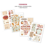 Cookbook Days Junk Journal & Ephemera Paper Book A4 32 Pages By Ciao Bella CBB009