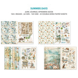Summer Days Junk Journal & Ephemera Paper Book A4 32 Pages By Ciao Bella CBB010