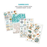 Summer Days Junk Journal & Ephemera Paper Book A4 32 Pages By Ciao Bella CBB010