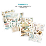 Summer Days Junk Journal & Ephemera Paper Book A4 32 Pages By Ciao Bella CBB010