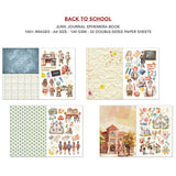 Back To School Summer Days Junk Journal & Ephemera Paper Book A4 32 Pages By Ciao Bella CBB012