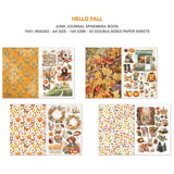 Hello Fall Junk Journal & Ephemera Paper Book A4 32 Pages By Ciao Bella CBB013