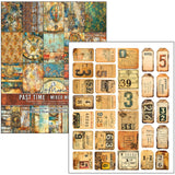 Past Time Mixed Media Book Papers Junk Journal / Scrapbooking By Lu Mania For Ciao Bella MA004